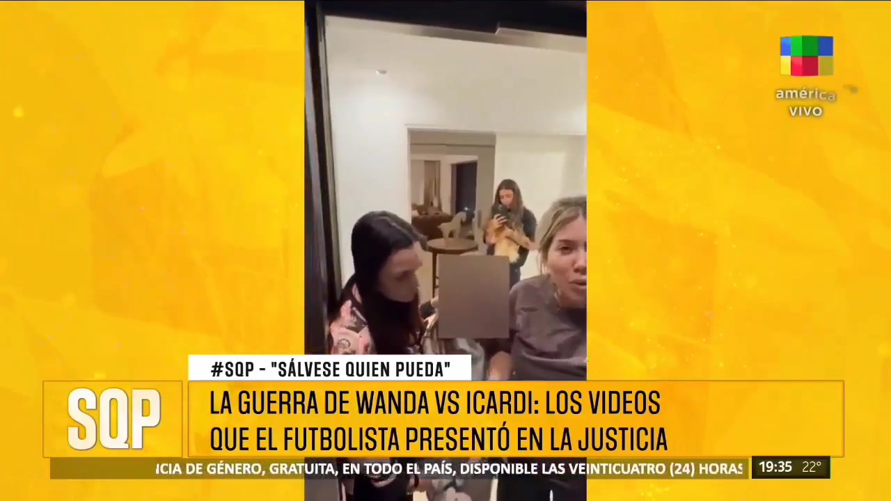 旺達和伊卡爾迪搶女兒畫面曝光！旺達試圖將孩子拽過來