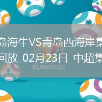 02月23日中超第1輪青島海牛vs青島西海岸進(jìn)球視頻