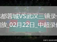 中超第1輪成都蓉城1-0武漢三鎮(zhèn)