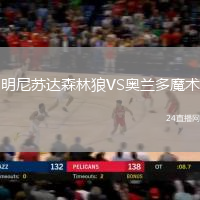 明尼蘇達(dá)森林狼VS奧蘭多魔術(shù)