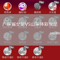 廣東省女足VS山東體彩女足
