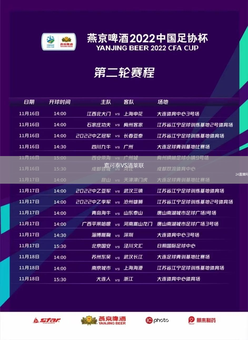 素可泰VS清萊聯(lián)